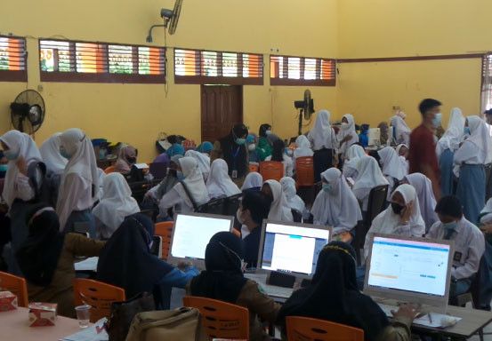 30.000 Pelajar Kota Pekanbaru Sudah Divaksin 30.000 Pelajar Kota Pekanbaru Sudah Divaksini
