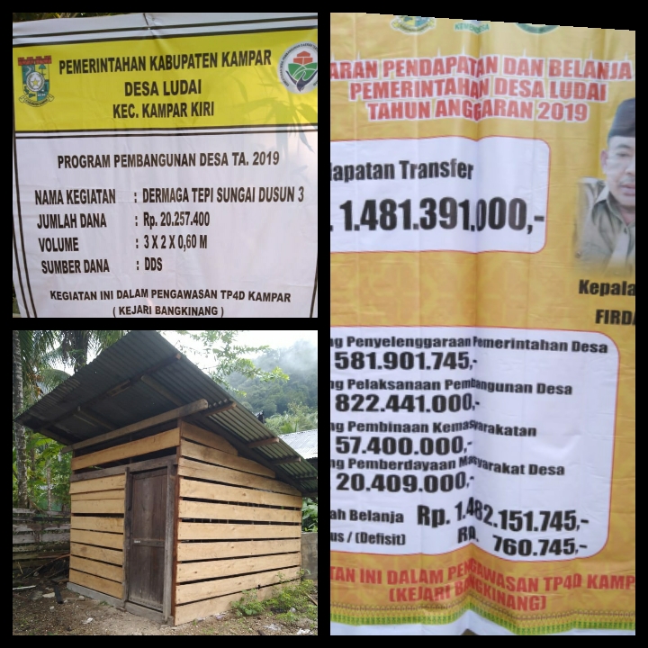 ADD Desa Ludai Diduga Tidak Tepat Sasarani