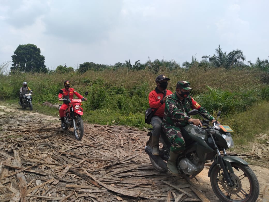 Personel Koramil 06/SH Bersama Manggala Agni Lakukan Patroli Kebakaran Hutan Dan Lahan Personel Koramil 06/SH Bersama Manggala Agni Lakukan Patroli Kebakaran Hutan Dan Lahani
