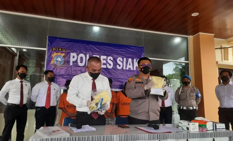 Polisi Siak Berhasil Amankan Hampir 1kg Sabui