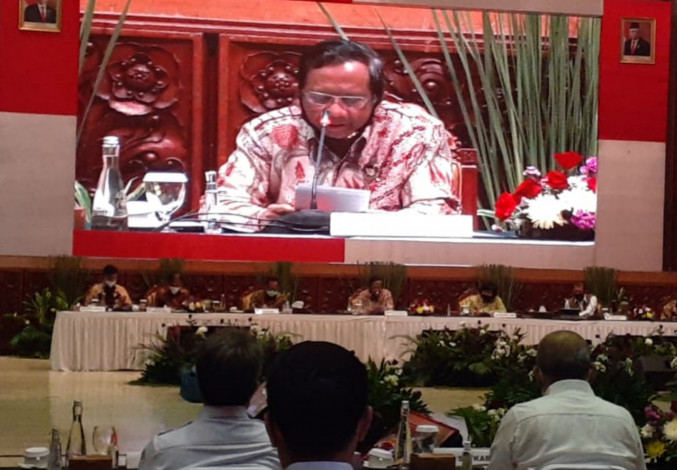 Dipimpin Menko Polhukam Mahfud MD, Gubri Paparkan Soal Karhutla Dipimpin Menko Polhukam Mahfud MD, Gubri Paparkan Soal Karhutlai