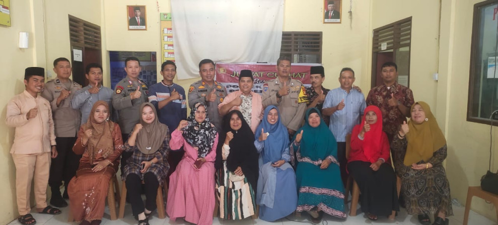 Jum'at Curhat, Polsek Tambang Dengarkan Keluhan Masyarakat Deaa Padang Luas Jum'at Curhat, Polsek Tambang Dengarkan Keluhan Masyarakat Deaa Padang Luasi