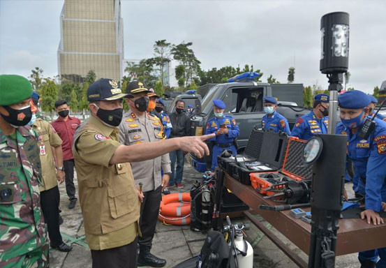 Pemprov Riau Apel Bersama Siaga Bencana Alam Pemprov Riau Apel Bersama Siaga Bencana Alami