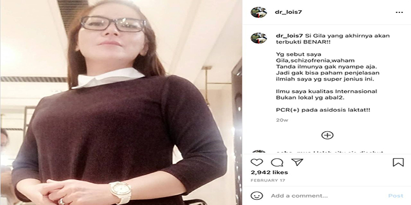 Jadi Saksi Ahli, dr Titra Sebut dr Lois Dijerat UU Wabah Penyakit Menular Jadi Saksi Ahli, dr Titra Sebut dr Lois Dijerat UU Wabah Penyakit Menulari