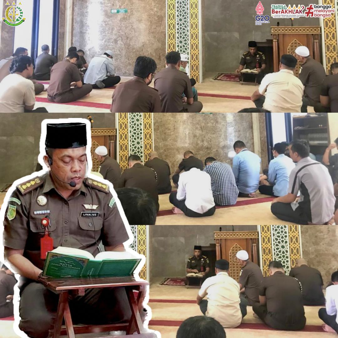 TAUSIYAH BA’DA DZUHUR YANG DISAMPAIKAN OLEH DR. ZULKIFLI LUBIS, S.H., M.H TAUSIYAH BA’DA DZUHUR YANG DISAMPAIKAN OLEH DR. ZULKIFLI LUBIS, S.H., M.Hi