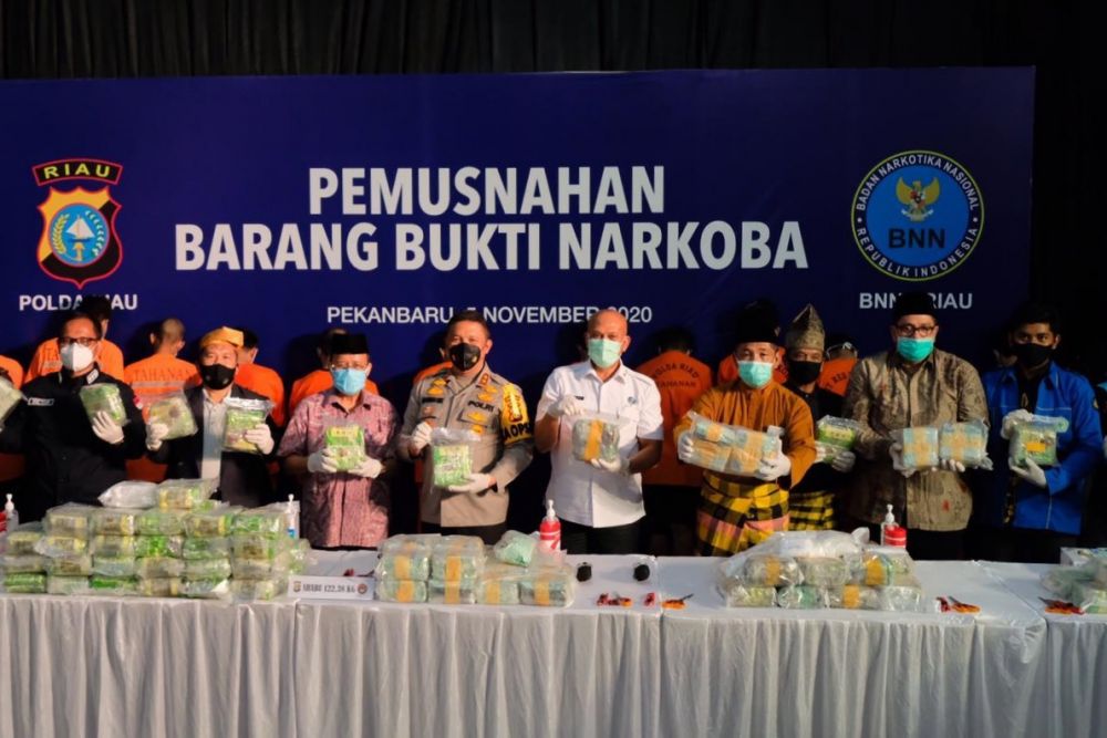 Kapolda Riau: Saya Tidak Main-main dengan Narkoba Kapolda Riau: Saya Tidak Main-main dengan Narkobai