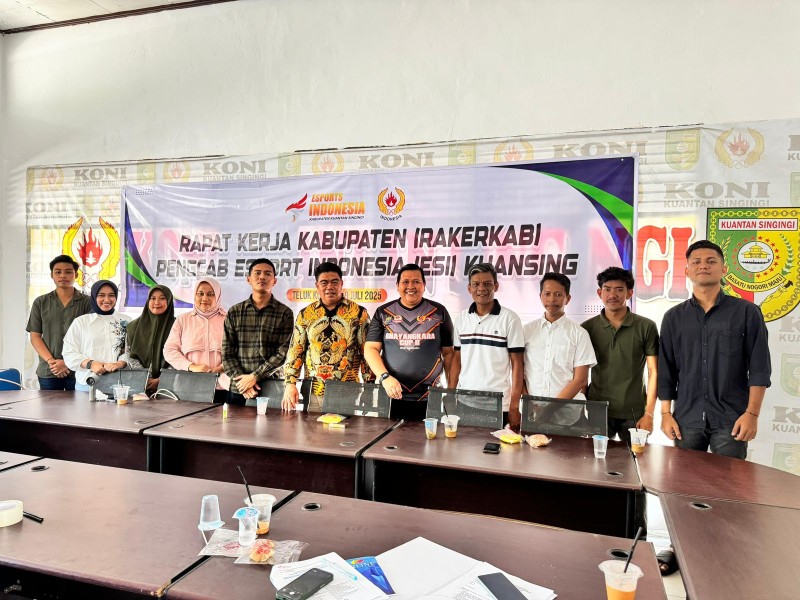 Targetkan 2 Emas di Porprov Riau 2026, ESI Kuansing Gelar Raker dan Siapkan Kejuaraan Kabupaten Targetkan 2 Emas di Porprov Riau 2026, ESI Kuansing Gelar Raker dan Siapkan Kejuaraan Kabupateni