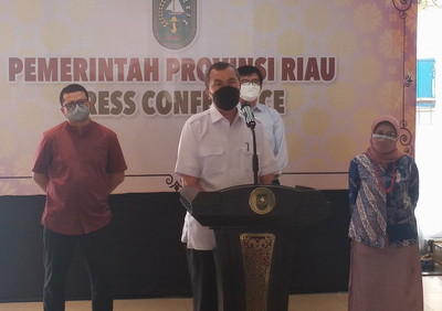 Pintu Masuk Perbatasan Provinsi Riau Kembali Disekat Pintu Masuk Perbatasan Provinsi Riau Kembali Disekati
