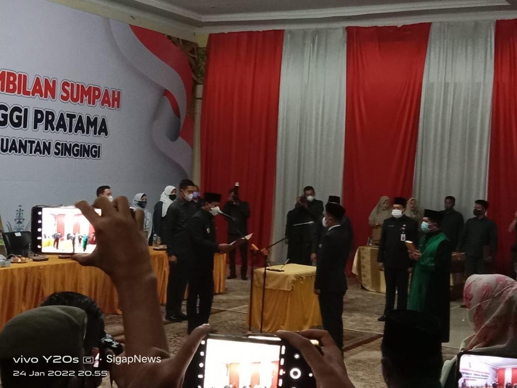 Plt Bupati : Spirit Baru Menuju Kuansing Bermarwah Plt Bupati : Spirit Baru Menuju Kuansing Bermarwahi