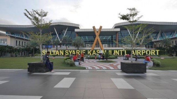 H-2 Larangan Mudik Lebaran, Aktivitas Bandara SSK II Pekanbaru Normali
