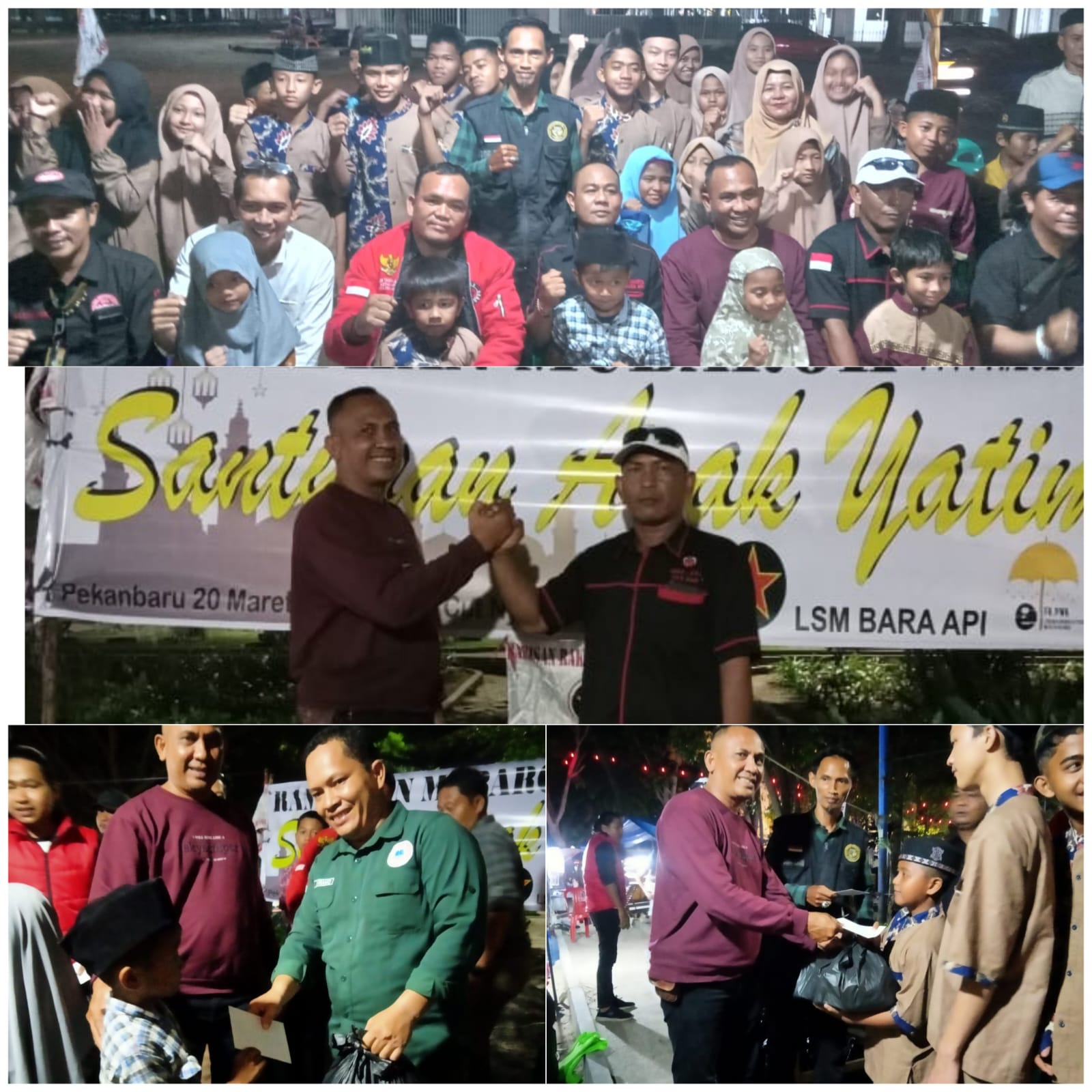 Breaking News ... !!!DPP Dan DPD Riau BARA API Bagikan 100 Paket Sembako dan Santunan Anak Yatim Jelang Ramadhan Breaking News ... !!!DPP Dan DPD Riau BARA API Bagikan 100 Paket Sembako dan Santunan Anak Yatim Jelang Ramadhani