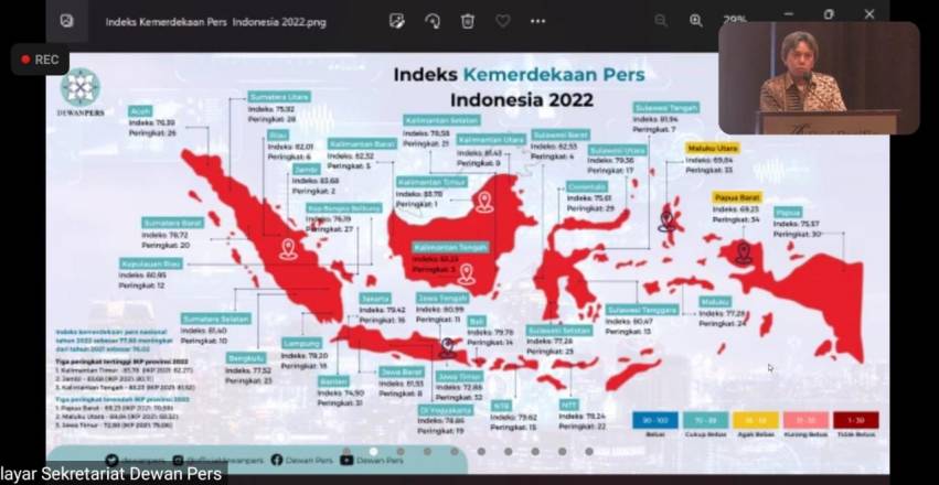 Indeks Kemerdekaan Pers Provinsi Riau Raih Peringkat 6 Nasional Indeks Kemerdekaan Pers Provinsi Riau Raih Peringkat 6 Nasionali