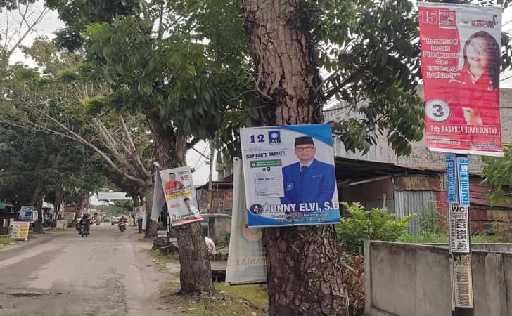 Ancaman Denda hingga Kurungan Menanti Caleg Nekat Pasang APK di Lokasi- Terlarang Ancaman Denda hingga Kurungan Menanti Caleg Nekat Pasang APK di Lokasi- Terlarangi