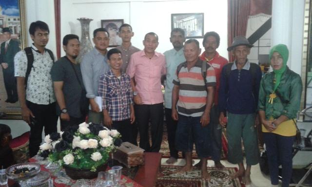 Kisruh Pilpeng PAW di Sinaboi, Masyarakat dan Mahasiswa Datangi Ketua DPRD Rohili