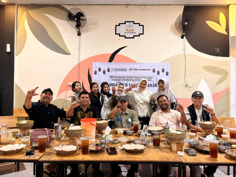 KONEKSI Riau Gelar Silaturahmi dan Buka Puasa Bersama, Pererat Ukhuwah Jurnalis Energii