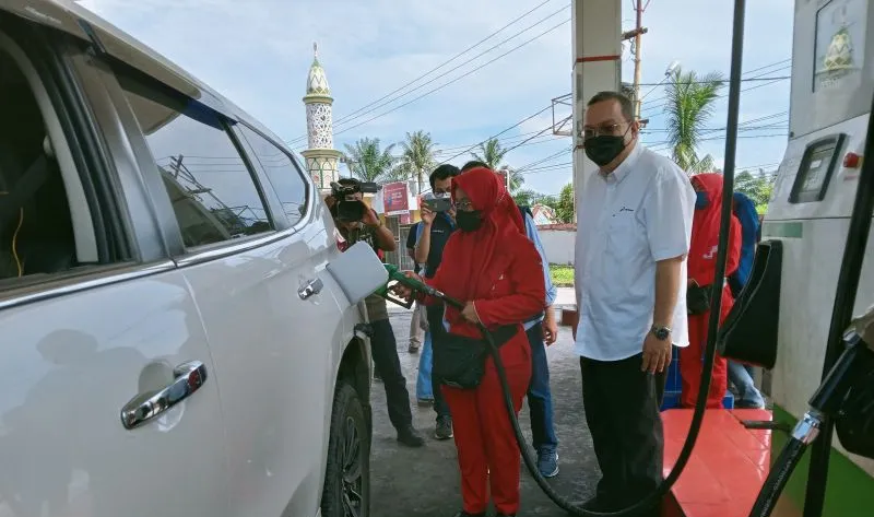 Pertamina Klaim SPBU di Pekanbaru Sepi Antrean Pertamina Klaim SPBU di Pekanbaru Sepi Antreani