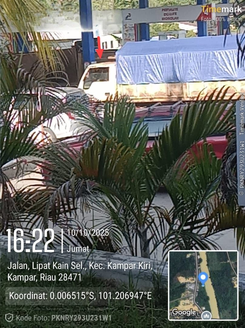 SPBU 13.284.626 Lipat Kain Selatan Diduga Layani Mafia Minyak Sedot Solar Subsidi, Polda Riau Diminta Tangkap Pelaku SPBU 13.284.626 Lipat Kain Selatan Diduga Layani Mafia Minyak Sedot Solar Subsidi, Polda Riau Diminta Tangkap Pelakui
