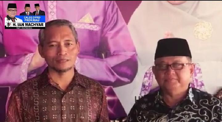 Wawako Pekanbaru Dukung Ian Machyar Maju di Pileg Riau 2019i