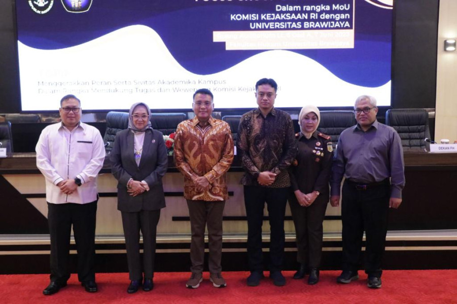 FOCUS GROUP DISCUSSION DAN PENANDATANGANAN MEMORANDUM OF UNDERSTANDING ANTARA KOMISI KEJAKSAAN RI DENGAN UNIVERSITAS BRAWIJAYA MALANGi