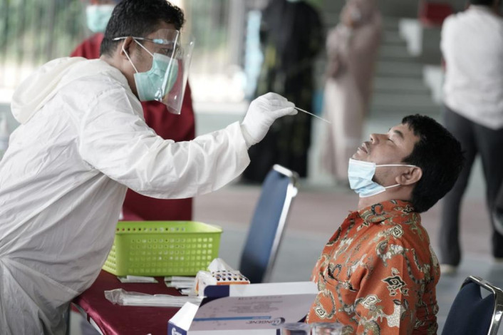 Indra Yovi: Masuk Riau Tunjukkan Hasil Swab PCR Indra Yovi: Masuk Riau Tunjukkan Hasil Swab PCRi