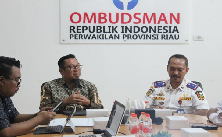 Ombudsman Riau Sebut Layanan Parkir di Pekanbaru Berpotensi Maladministrasi Ombudsman Riau Sebut Layanan Parkir di Pekanbaru Berpotensi Maladministrasii