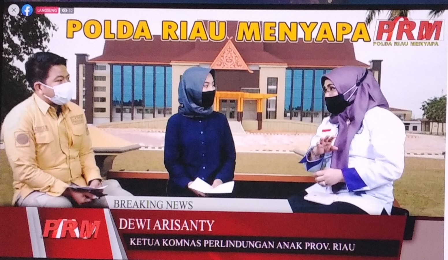Ketua KOMNAS PA, Dewi Arisanty Menjadi Pembicara Program Polda Riau Menyapa Ketua KOMNAS PA, Dewi Arisanty Menjadi Pembicara Program Polda Riau Menyapai