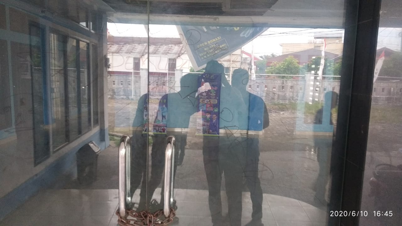 Pemuda Kampar kembali memanas, Kantor KNPI Kampar disegel OTK Pemuda Kampar kembali memanas, Kantor KNPI Kampar disegel OTKi