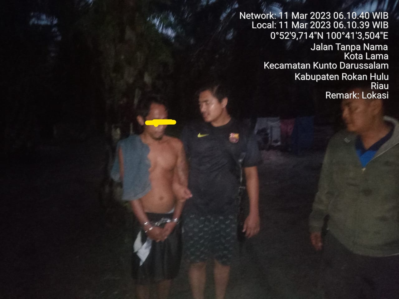 Tim Gabungan Media Dan LSM Kunto Darussalam Apresiasi Kinerja Kanit Reskrim Kunto Darussalam Tangkap Dan Amankan Kurir Sabui