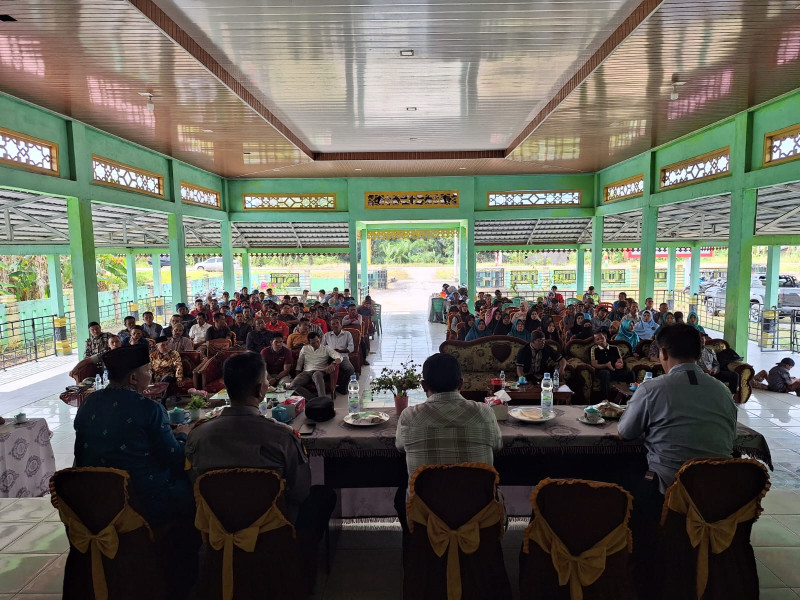 Warga Tanjung Leban Bengkalis Diajak Cegah TPPO Warga Tanjung Leban Bengkalis Diajak Cegah TPPOi