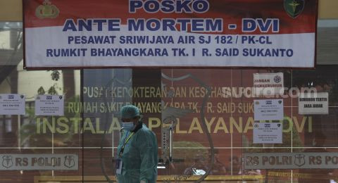 Sampel DNA untuk 62 Korban Sriwijaya Air SJ-182 Dinyatakan Lengkap Sampel DNA untuk 62 Korban Sriwijaya Air SJ-182 Dinyatakan Lengkapi