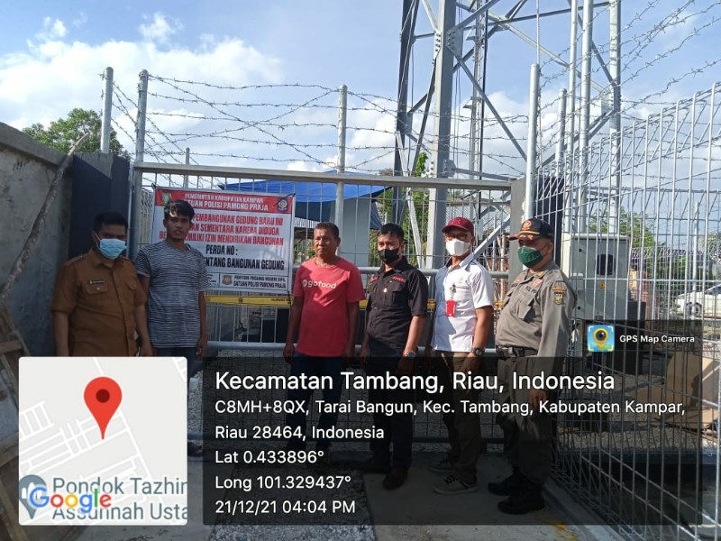 Tower Ilegal di Rimbo Panjang Kampar Akhirnya Disegel Satpol PP Tower Ilegal di Rimbo Panjang Kampar Akhirnya Disegel Satpol PPi