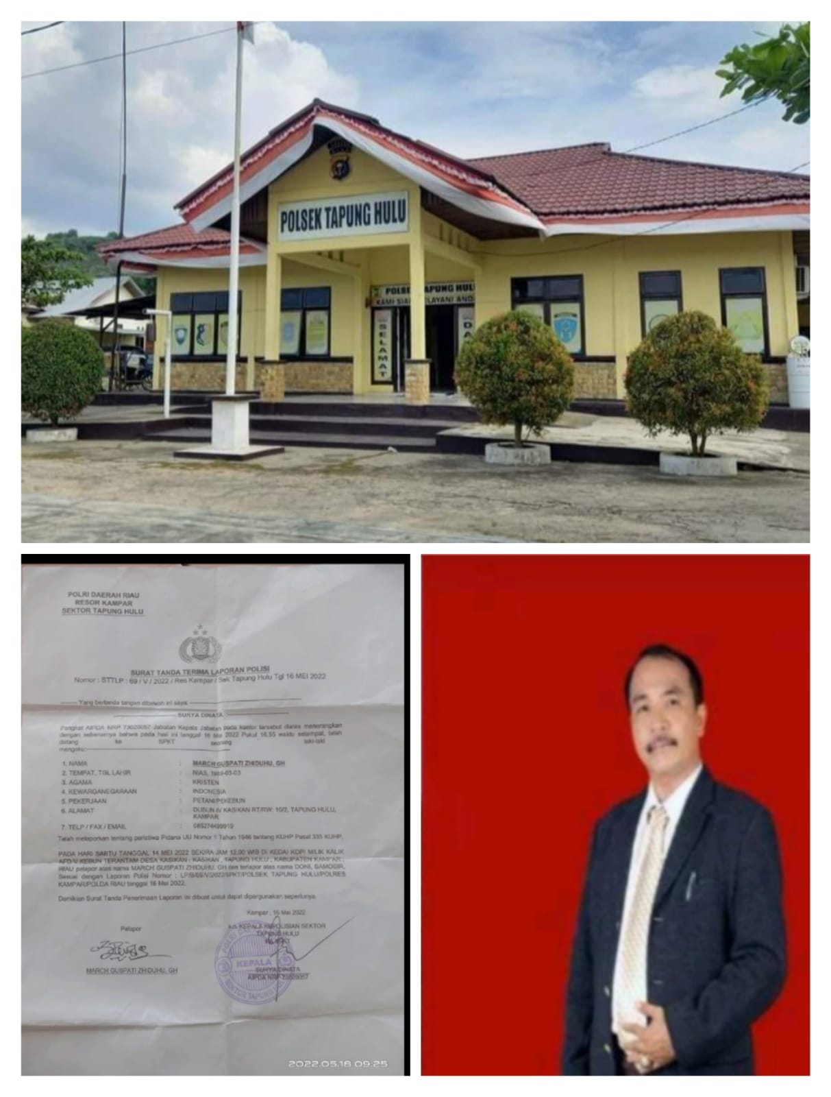 Laporan Wartawan Sudah Jadi Atensi Polres Kampar Namun Masih Tetap Mengendap di Polres Ada Apa? Laporan Wartawan Sudah Jadi Atensi Polres Kampar Namun Masih Tetap Mengendap di Polres Ada Apa?i