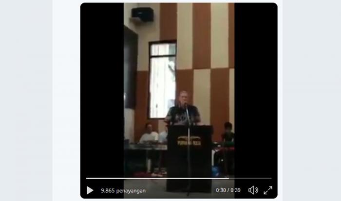 Viral Video Bupati Kutuk Kades Jika Tak Memilih Jokowi