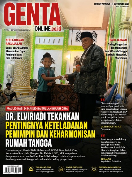 Maulid Nabi di Buluhcina, Dr. Elviriadi: Rasulullah SAW Teladan Kepemimpinan dan Keluargai