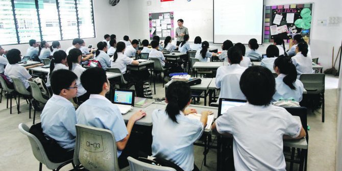 Pendidikan Singapura terbaik sedunia, Indonesia cuma di atas Ghana Pendidikan Singapura terbaik sedunia, Indonesia cuma di atas Ghanai