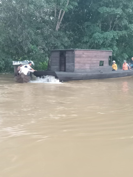 Dihari Ketiga Nelayan Yang Tenggelam di Teluk Beringin Sungai Kampar, Masih Dalam Pencariani