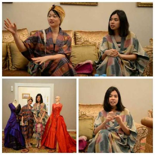 Pamerkan Tenun Riau, Putri Gubernur ini Tampil di MEA Kadin Expo Pamerkan Tenun Riau, Putri Gubernur ini Tampil di MEA Kadin Expoi