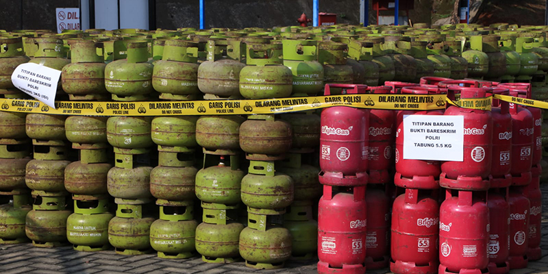 Bareskrim Tangkap 14 Tersangka Penyelewengan Gas Bersubsidi