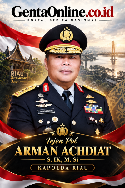 Irjen Pol Arman Achdiat, S.IK., M.Si., Resmi Menjabat Sebagai Kapolda Riaui