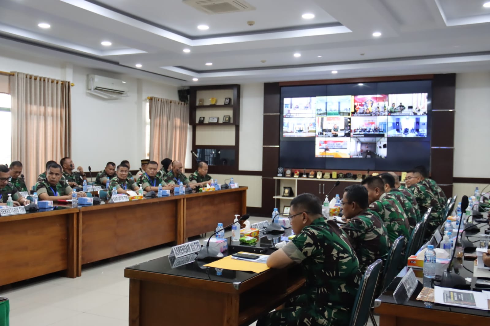Irdam XII/Tpr Buka Taklimat Awal Pengawasan Current Audit Itjenad TA 2022 Irdam XII/Tpr Buka Taklimat Awal Pengawasan Current Audit Itjenad TA 2022i
