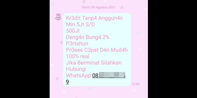 Bahaya Pinjol Ilegal, Berpotensi untuk Pendanaan Teroris dan Pencucian Uang