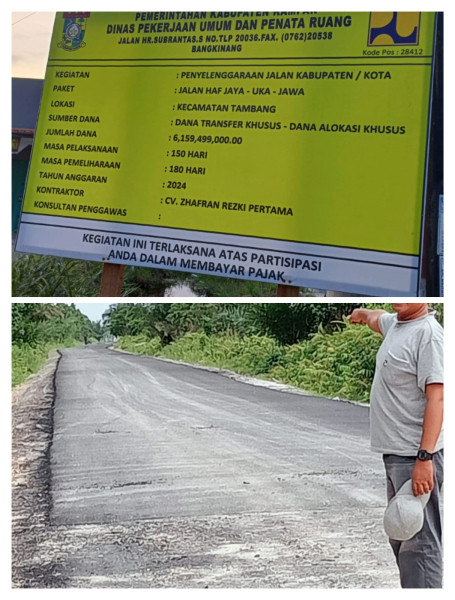 Proyek DAK Dinas PUPR Kampar Diduga Dikorupsi. Proyek DAK Dinas PUPR Kampar Diduga Dikorupsi.i
