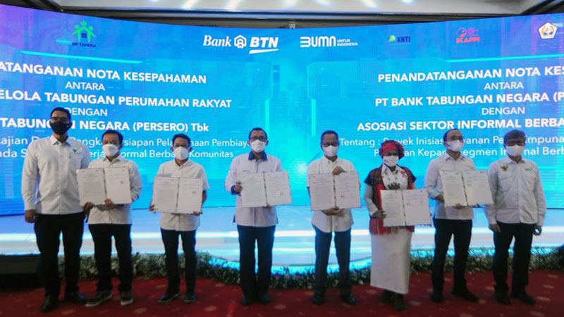 Penyaluran KPR Sejahtera FLPP BTN pada Januari, Melesat 473 Persen Penyaluran KPR Sejahtera FLPP BTN pada Januari, Melesat 473 Perseni