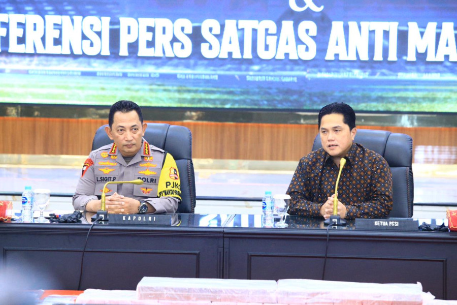 Jadikan Sepak Bola Indonesia Lebih Baik, Polri dan PSSI Sikat Mafia Skor Jadikan Sepak Bola Indonesia Lebih Baik, Polri dan PSSI Sikat Mafia Skori