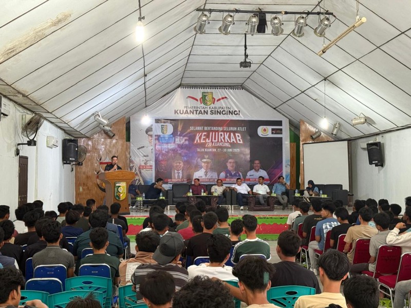 Ratusan Tim Ikuti Kejurkab E-Sport Kuansing