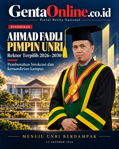 Ahmad Fadli Terpilih Pimpin Unri, Bawa Agenda Pembenahan Birokrasi dan Kemandirian Kampusi