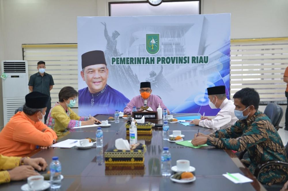 Wagubri Terima Audiensi PT Peputra Supra Jaya
