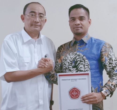 Denny Dasril Diberi Mandat Pimpin Peradin 1964 Provinsi Riau Denny Dasril Diberi Mandat Pimpin Peradin 1964 Provinsi Riaui