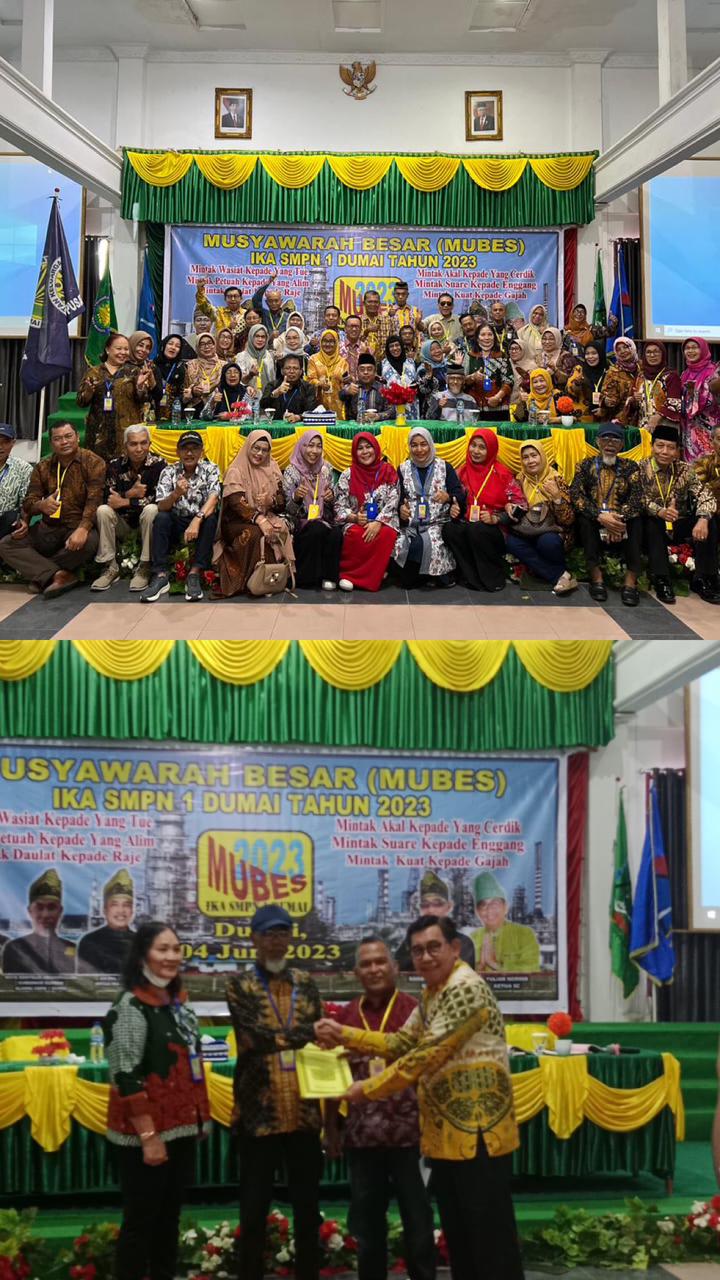 Yulian norwis Terpilih Sebagai Ketua IKA Smp N1 Dumai Yulian norwis Terpilih Sebagai Ketua IKA Smp N1 Dumaii