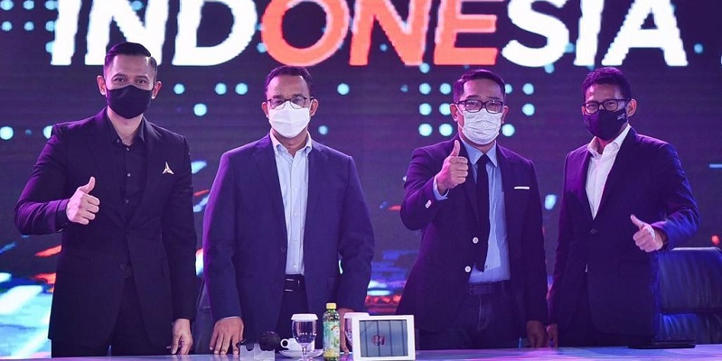 Sama-sama Punya Elektabilitas, Sandi, AHY, Anies dan Emil akan Hadapi Deal Politik 
